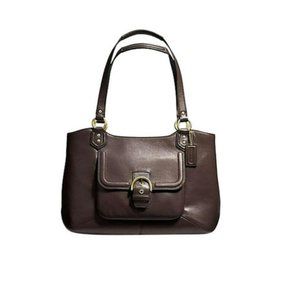 COACH | VINTAGE CAMPBELL TOTE, MAHOGANY